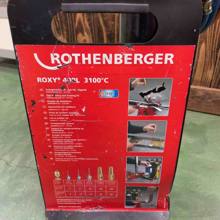 【店頭受取り限定・動作未確認】アサダ(ASADA) ロキシー400L  ROXY400L 溶接セット【桶川店】