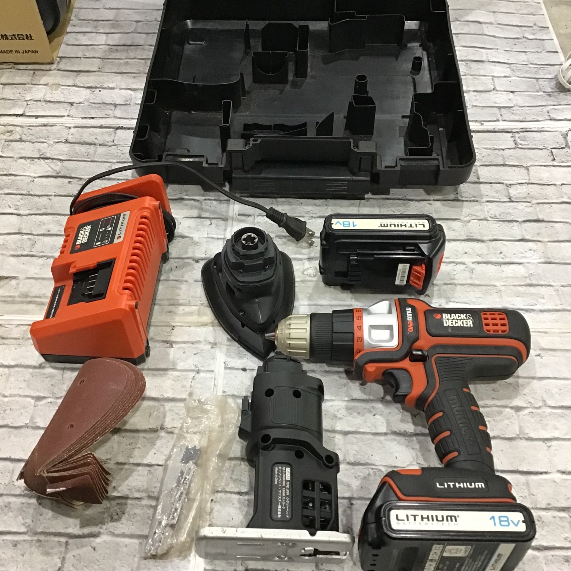 ブラックアンドデッカー(BLACK+DECKER) マルチツール 18V EVO183【川口店】