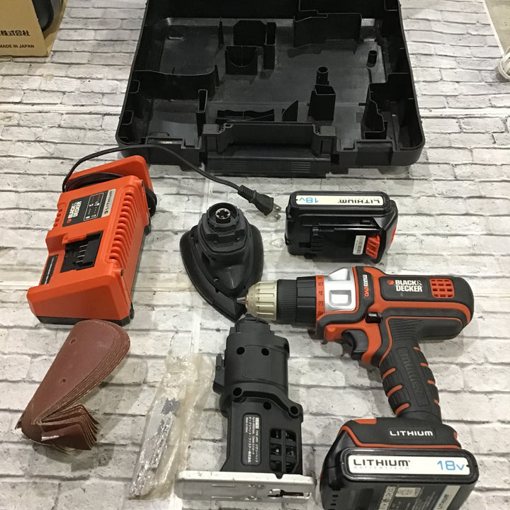 ブラックアンドデッカー(BLACK+DECKER) マルチツール 18V EVO183【川口店】