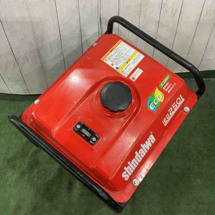 【店頭受取り限定】◇新ダイワ(Shindaiwa) インバーターエンジン発電機 IEG2501 保証無し 動作確認済【川口店】
