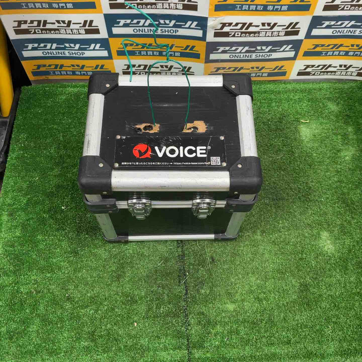 ◇VOICE レーザー墨出し器 5ライングリーンレーザー 矩十字・横 VLG-5X【草加店】