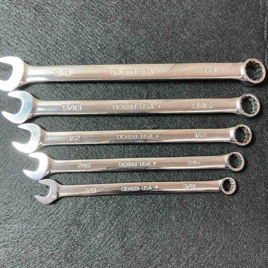 【中古美品】 Snap-on(スナップオン) OEX12B/14B/16B/18B/20B コンビネーションレンチ 5本セット 【東大和店】