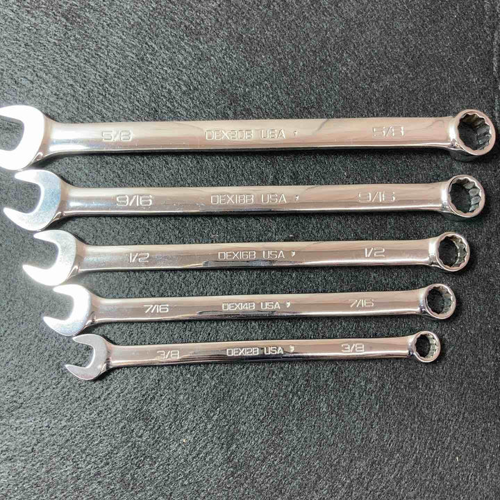 【中古美品】 Snap-on(スナップオン) OEX12B/14B/16B/18B/20B コンビネーションレンチ 5本セット 【東大和店】