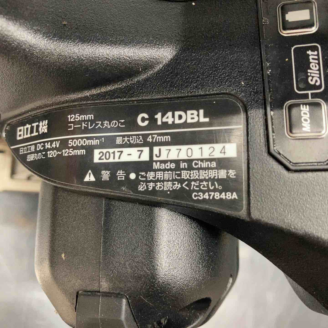 【中古品】ハイコーキ(HIKOKI ※旧:日立工機) コードレス丸のこ C14DBL(LYPK)(B)【川越店】