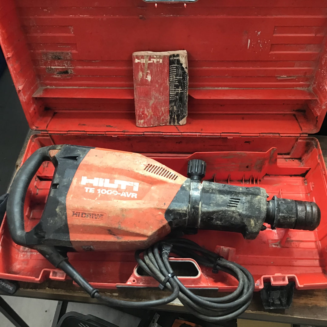 ★ヒルティ(Hilti) コード式ハツリ機 TE1000-AVR【戸田店】