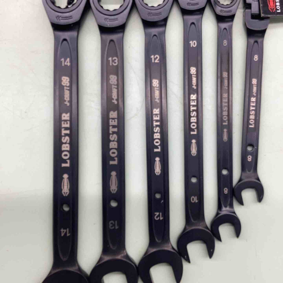 LOBSTER ロブスター ロブテックス J-CRAFT99 クロームツールロール ラチェットコンビセット【越谷店】