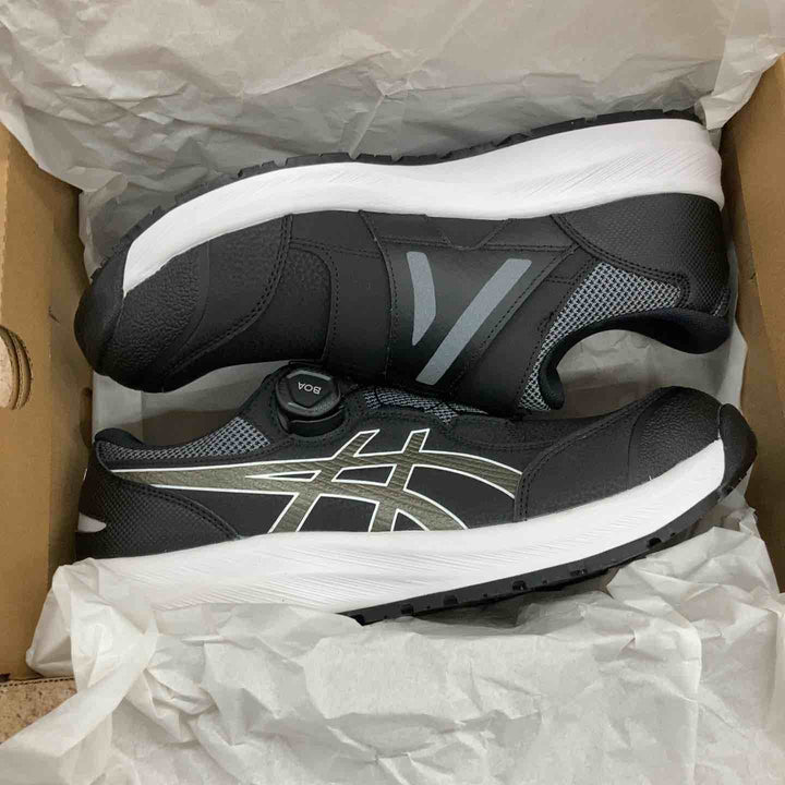 [アシックス] 安全靴 ウィンジョブ CP309 BOA 28.0 ブラックXガンメタル【所沢店】