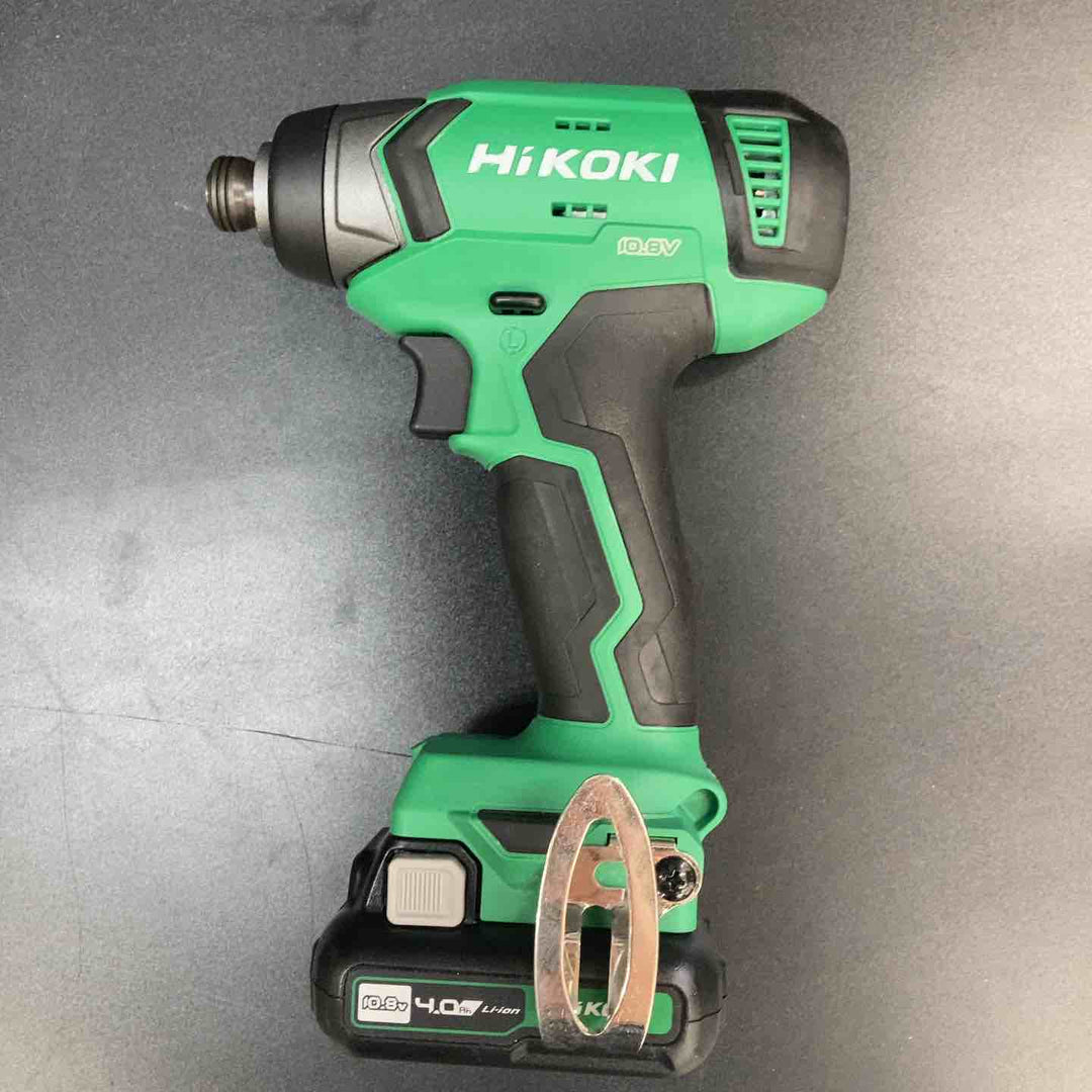 ★ハイコーキ(HIKOKI ※旧:日立工機) コードレスインパクトドライバー WH12DA(2ES)※別ケース付属【川越店】