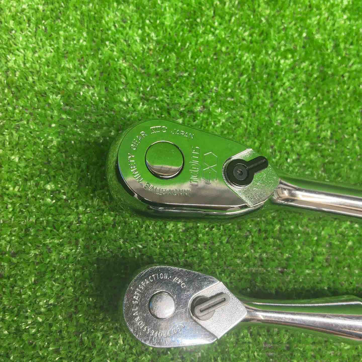 KTC ネプロス 12.7mm (1/2インチ) ラチェットハンドル NBR490、NTB306BAソケットセット NBR3UN、9.5sqラチェットレンチ【藤沢店】