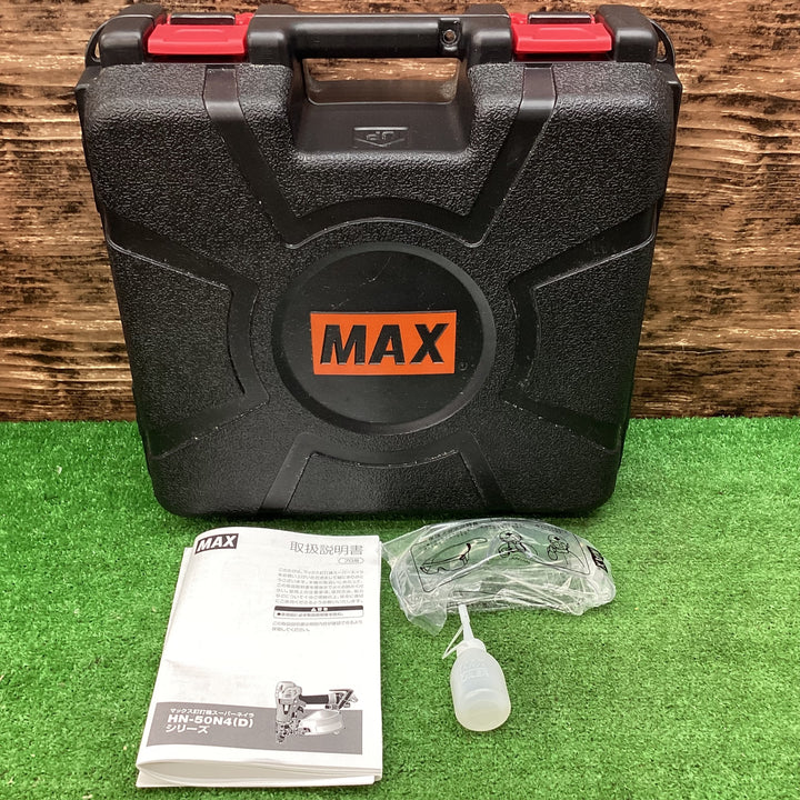 ★マックス(MAX) 高圧エア釘打ち機 HN-50N4(D)-G【川越店】