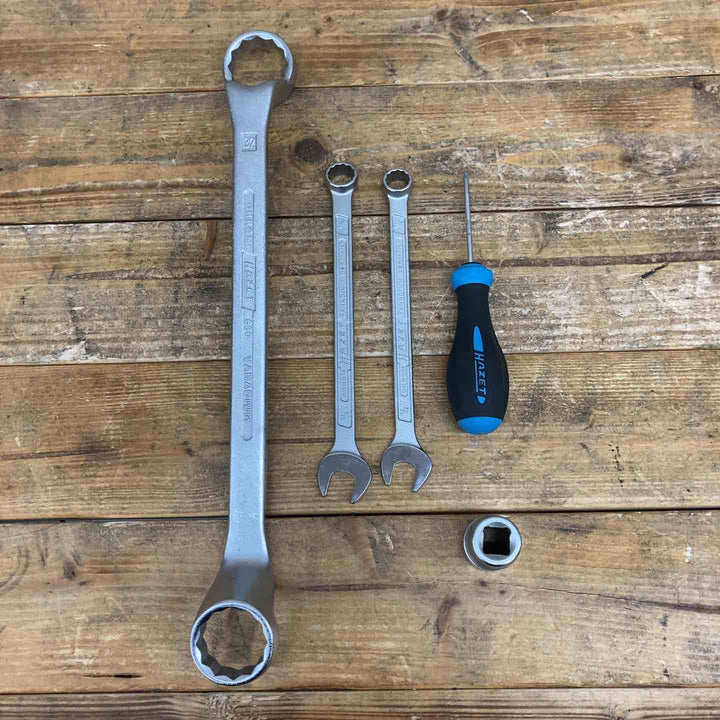 【中古品】 ハゼット(HAZET) レンチ ソケット まとめ 5点セット ブランド レンチ メガネレンチ 【東大和店】