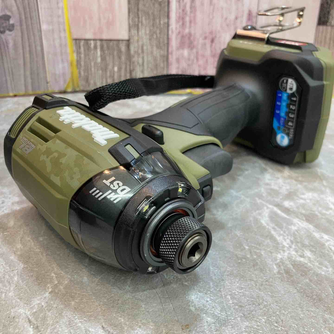 【未使用品】★マキタ(makita) コードレスインパクトドライバー TD002GRDXO 40V オリーブ バッテリー2個・充電器つき【八潮店】