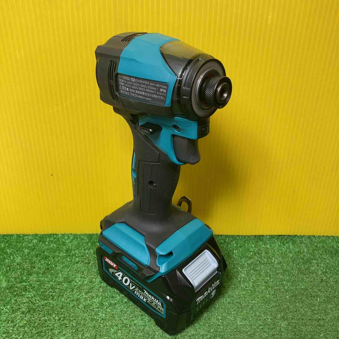 ★マキタ(makita) 40Vmaxコードレスインパクトドライバー TD005GRDX ※ケースにキズあり※【岩槻店】