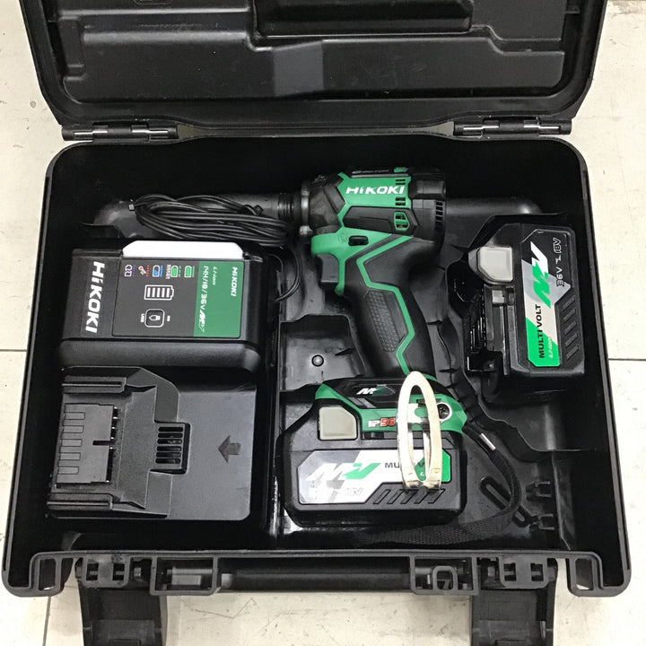 【中古品】HiKOKI/ハイコーキ コードレスインパクトドライバ・WH36DC(2XP) 【鴻巣店】