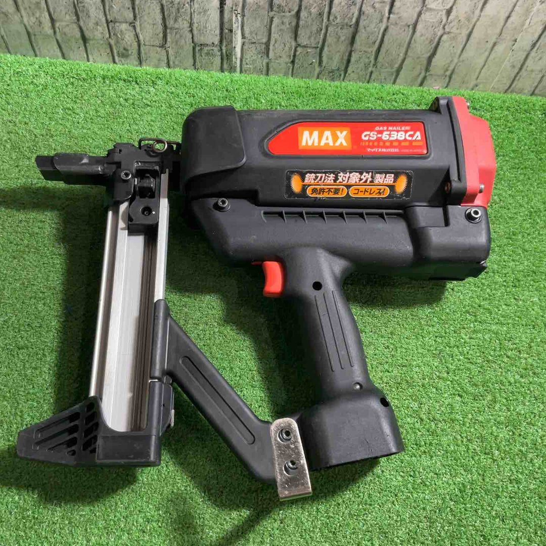 ◇マックス(MAX) ガスネイラ GS-638CA 動作確認済【川口店】