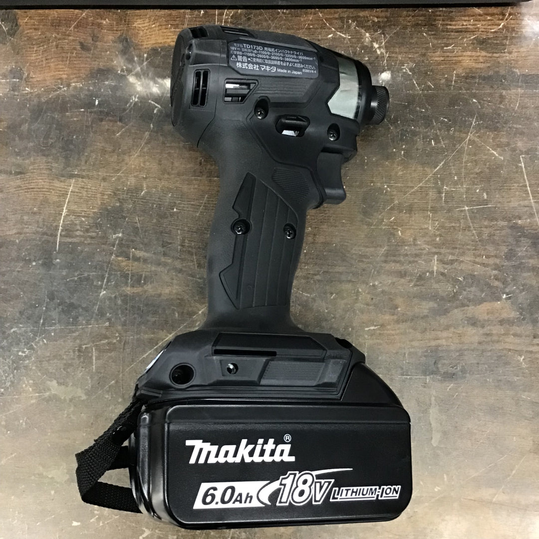 【美品 中古品】★マキタ(makita) 18V コードレスインパクトドライバー TD173DRGXB【戸田店】