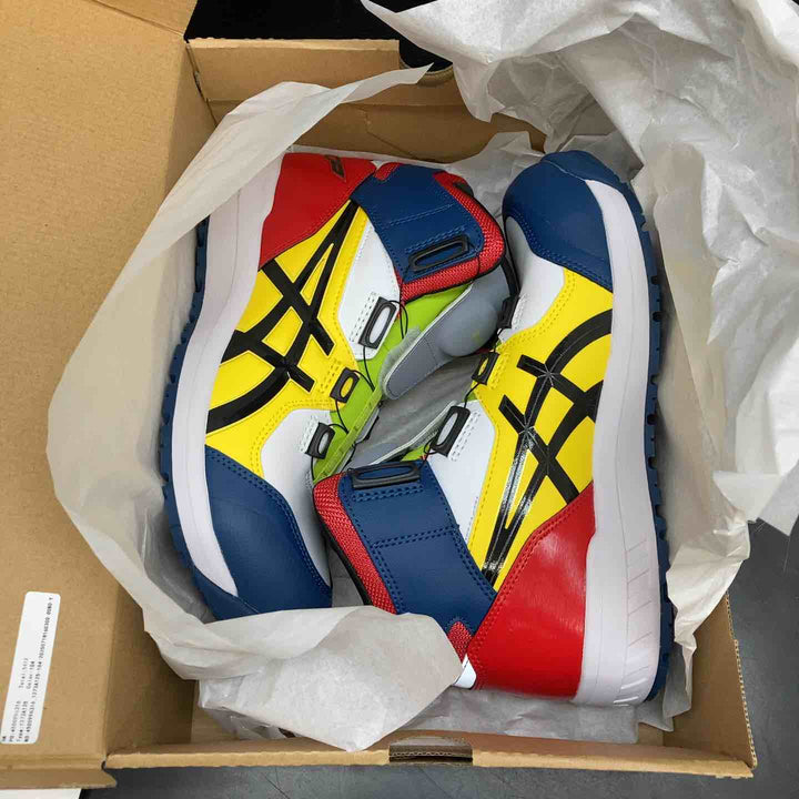 アシックス/asics 安全靴 WINJOB CP304 WIDE サイズ26.0 1273A125-104 ホワイト/ブラック 限定色【川越店】