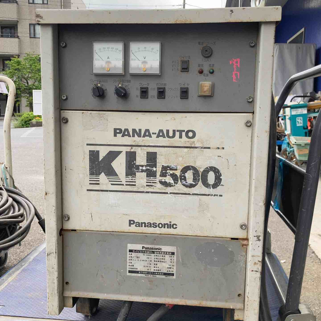 中古品／店頭受取り限定】Panasonic 半自動溶接機 KH500 2008年製 店頭
