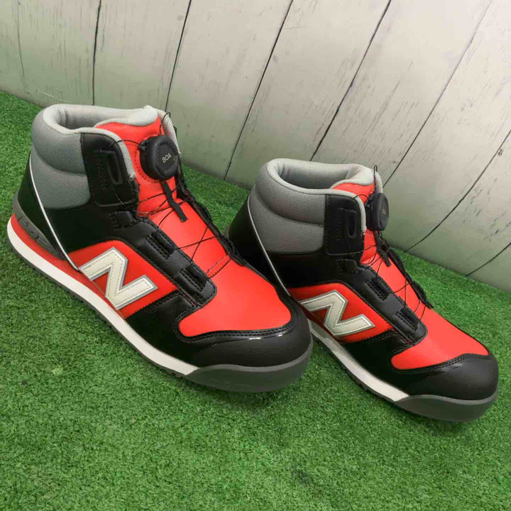 ニューバランス 安全靴 HB-231 ハリスバーグ レッド　26.5㎝【川口店】