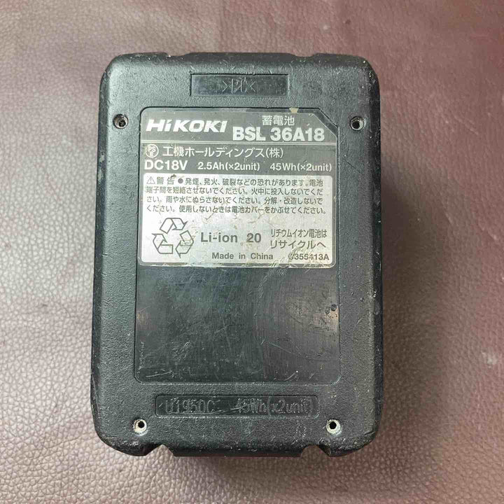 【中古品】 ハイコーキ(HIKOKI ※旧:日立工機) マルチボルト 100mmコードレスディスクグラインダ G3610DB(NN) 【東大和店】