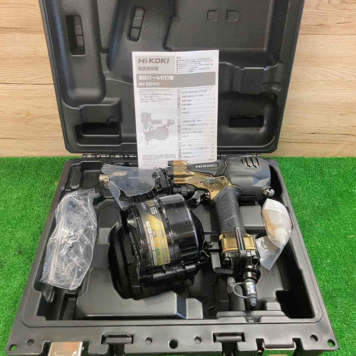 ★ハイコーキ(HIKOKI ※旧:日立工機) 高圧エア釘打ち機 NV65HR2(S)【町田店】