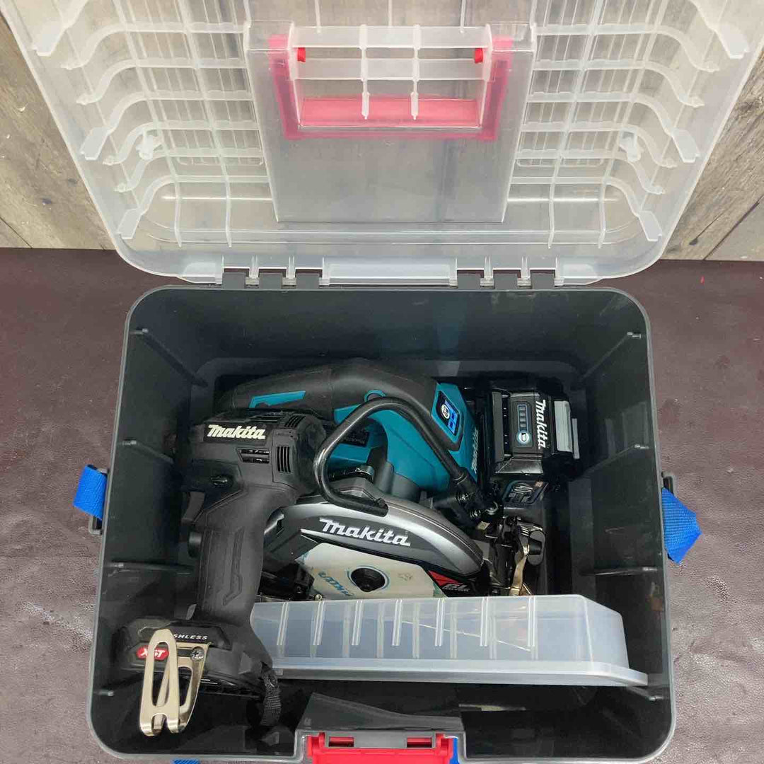 【中古美品】マキタ(makita) コードレスインパクトドライバー TD002GZB コードレス丸のこ HS002GZ バッテリー1個付属【東大和店】