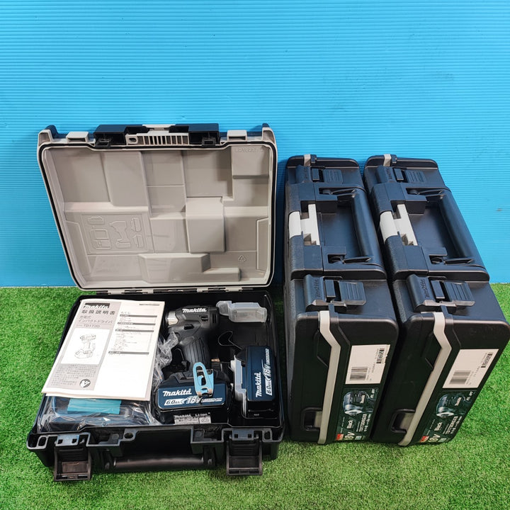 【未使用品(店頭展示品)】マキタ(makita) 充電式インパクトドライバ TD173DRGXB 黒色3台セット
