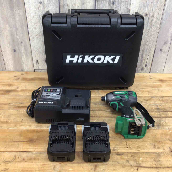 ハイコーキ(HIKOKI ※旧:日立工機) コードレスインパクトドライバー WH36DA(2XP) 【東大和店】