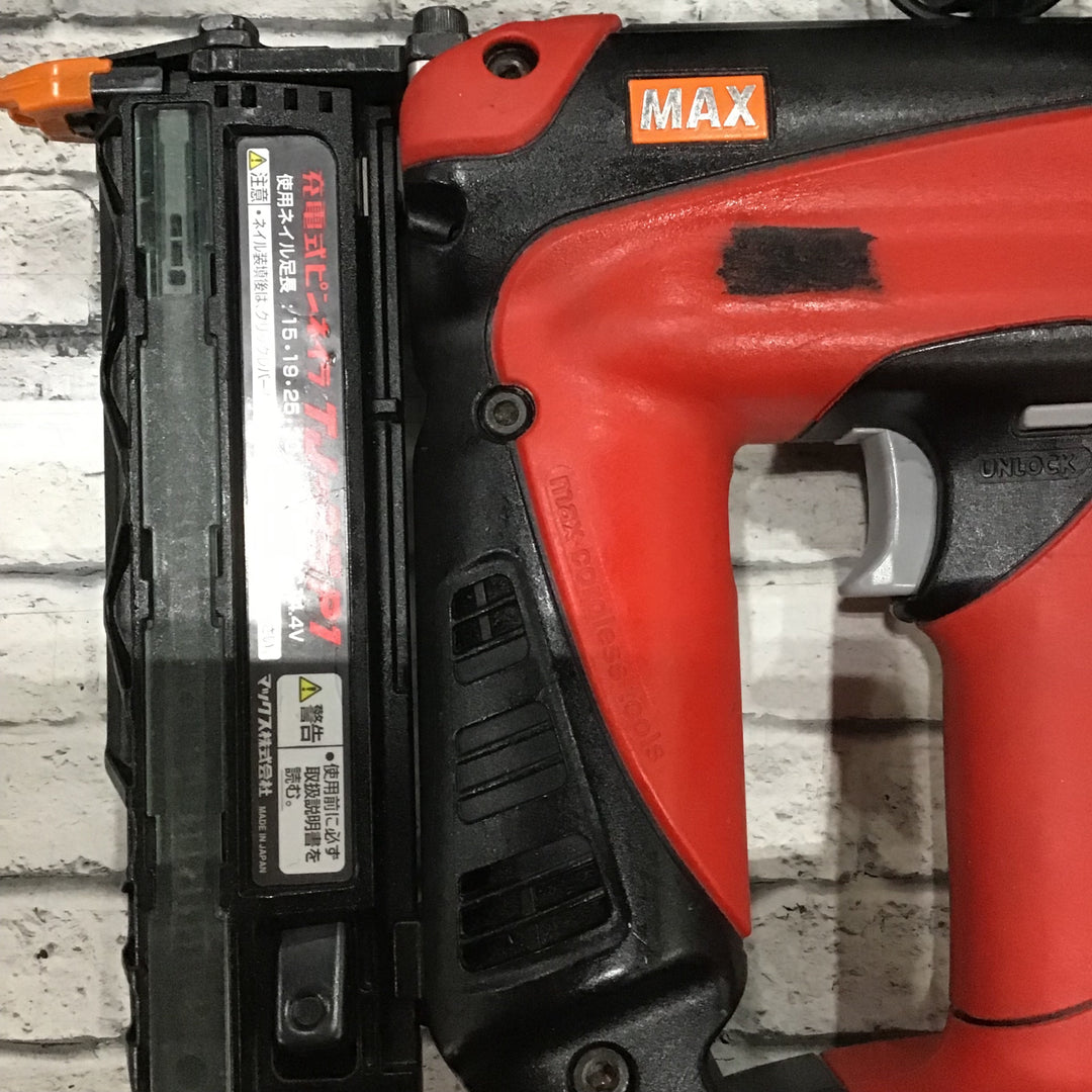 〇マックス(MAX) コードレスピンネイラ TJ-35P1-BC【川口店】