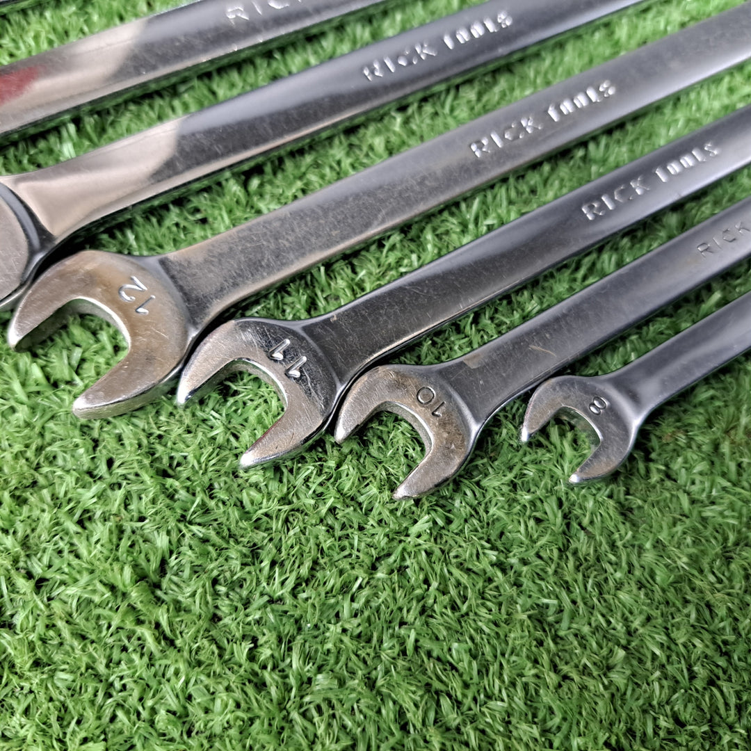 【中古/希少品】RICK TOOLS(リックツール) コンビネーションレンチ CWL8-19 9本セット【岩槻店】