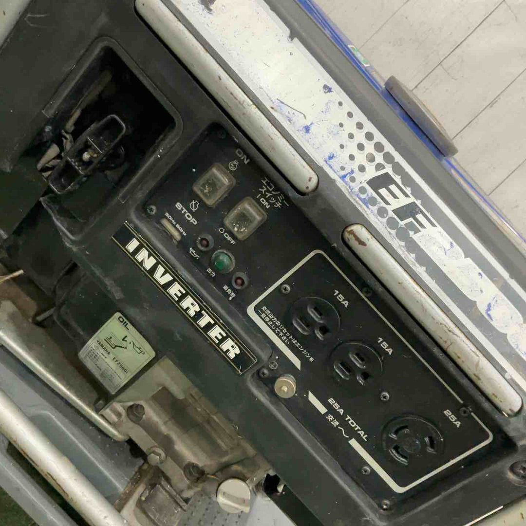 【店頭受取り限定】★アースパワー(Earth POWER※旧:ヤマハ) インバーター発電機 EF2500i 動作確認済【川口店】