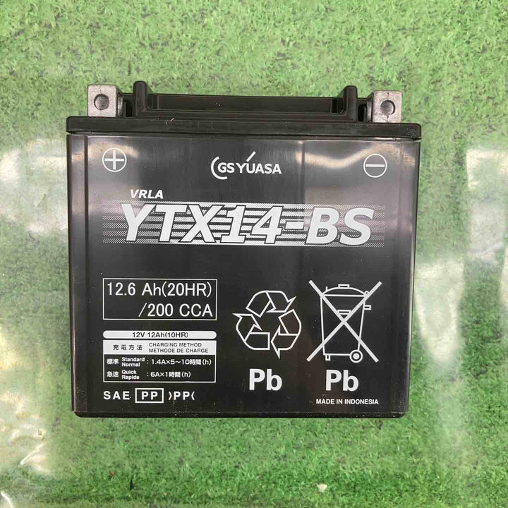 古河電池　新品バッテリー　オートバイ用バッテリー　YTX14-BS【町田店】