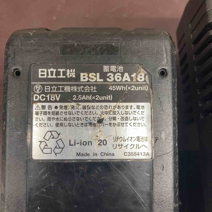 【中古品】 ハイコーキ(HIKOKI ※旧:日立工機) コードレス丸のこ C3605DA(XP) マルチボルト 【東大和店】