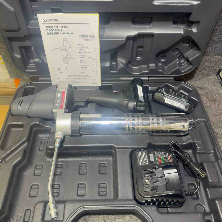 【未使用・保管品】 KYOCERA 京セラ 18V 充電式グリースガン DGG180L1  【桶川店】