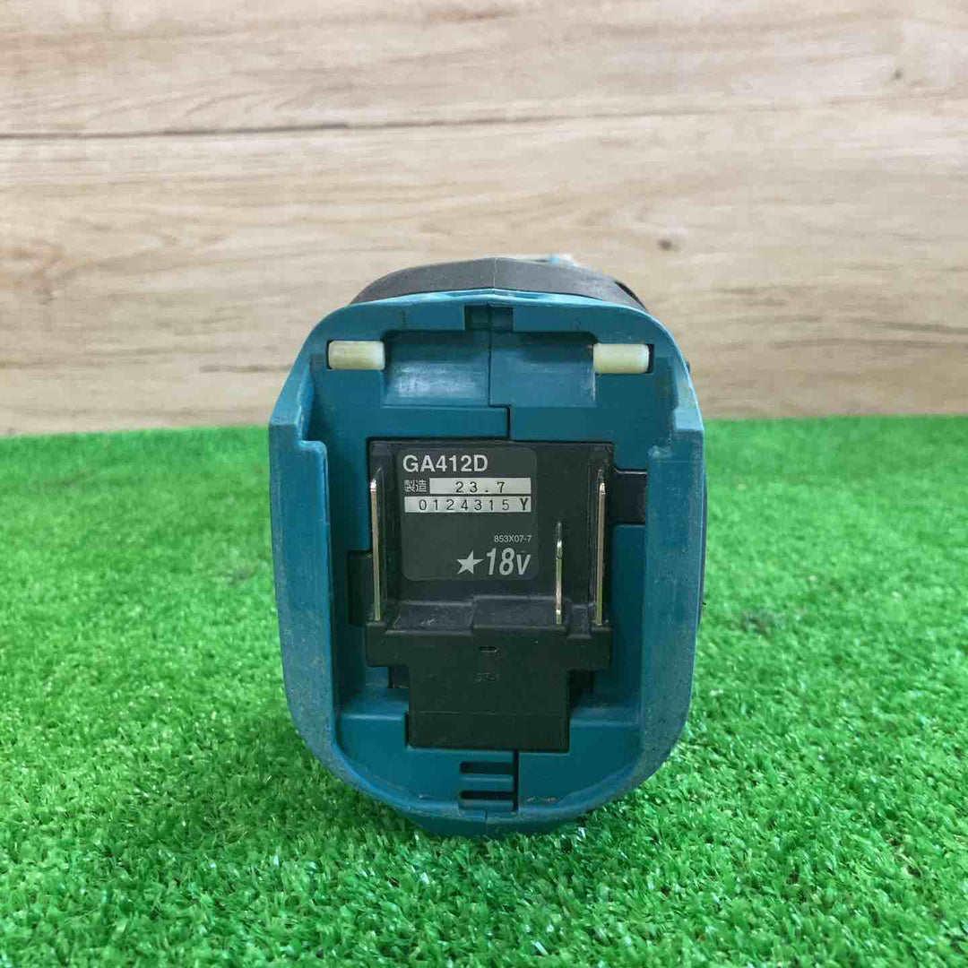 ★マキタ(makita) 100mmコードレスディスクグラインダ GA412DZ【町田店】