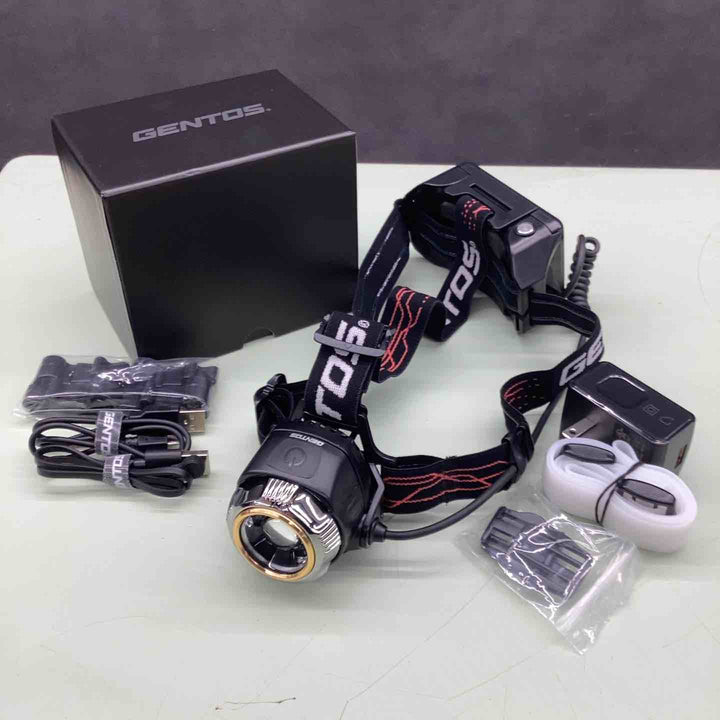 ◇GENTOS(ジェントス) USB充電式ヘッドライト GH-200RG【越谷店】