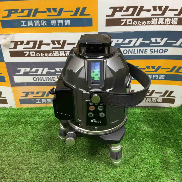 ◇レーザーテクノ グリーンレーザー墨出し器 CPX-1G フルライン電子整準【草加店】