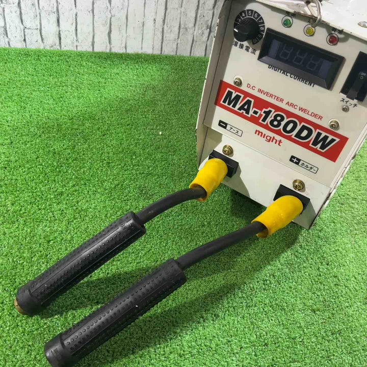◇マイト工業(might) インバータ直流溶接機 MA-180DW 単相200V 動作確認済【川口店】