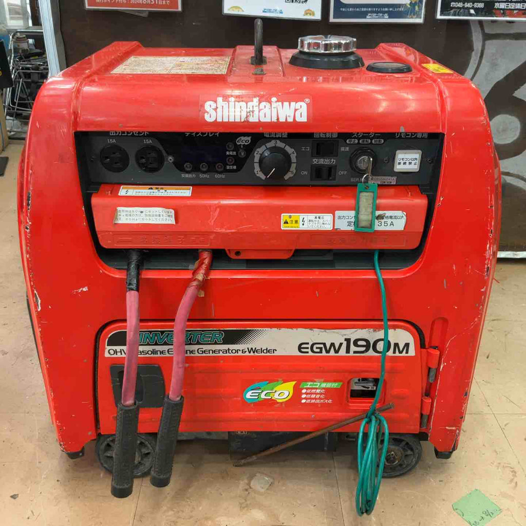 【中古】 シンダイワ EGW190M-I エンジンウェルダー 【ハンズクラフト宮崎新名爪店】 店頭受取り限定】☆新ダイワ(Shindaiwa) エンジンウェルダー EGW190M-I
