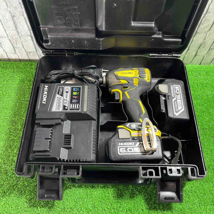 ★ハイコーキ(HIKOKI ※旧:日立工機) コードレスインパクトドライバー WH18DDL2(2LYPK)(Y)【川口店】