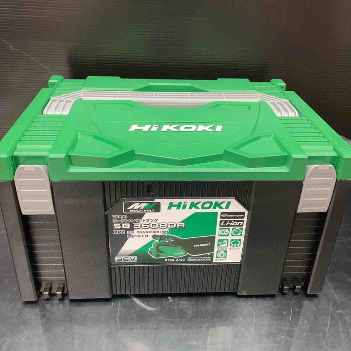 ★ハイコーキ(HIKOKI ※旧:日立工機) コードレスベルトサンダー SB3608DA(XPZ)【川越店】