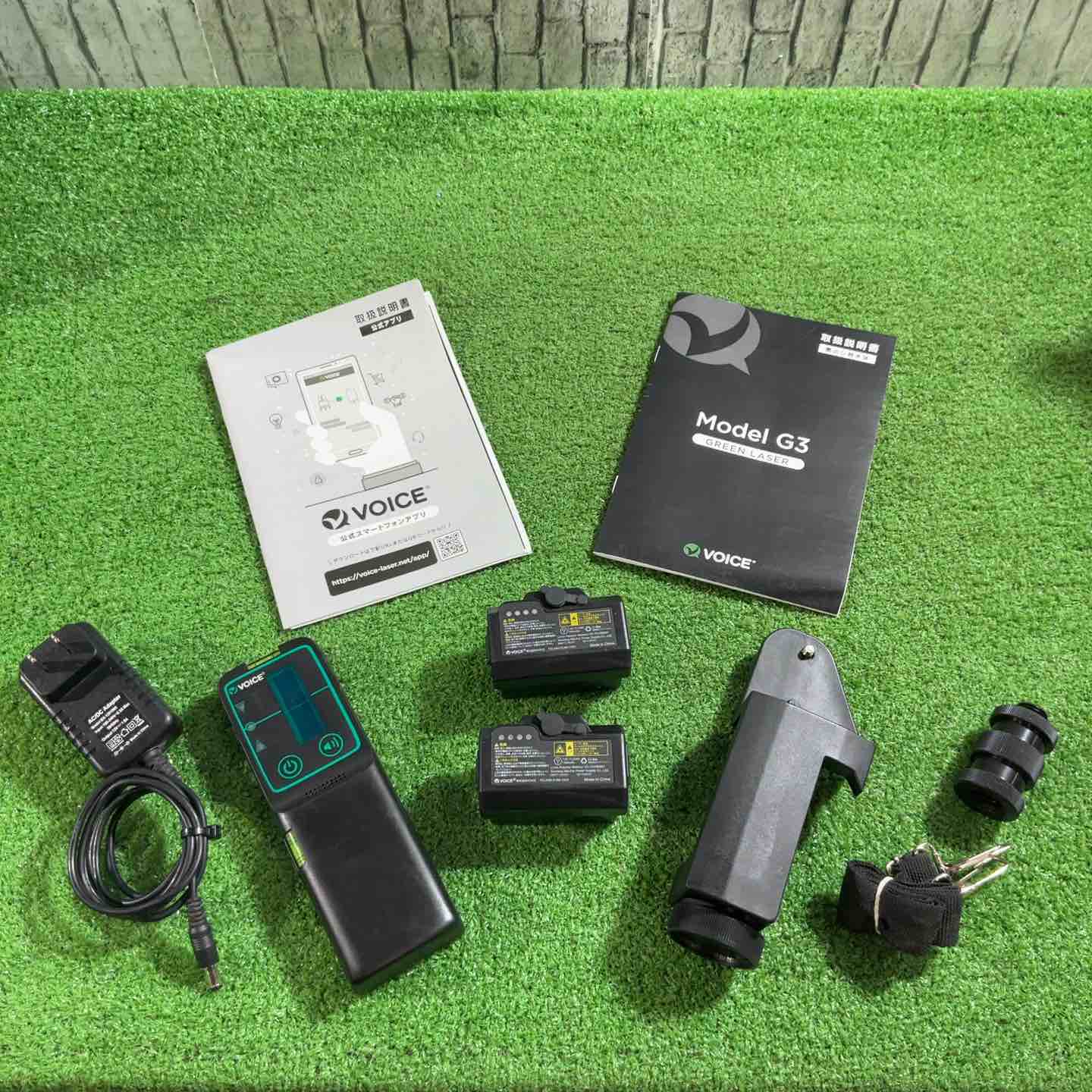 ◇VOICE グリーンレーザー墨出し器 Model-G3 動作確認済【川口店