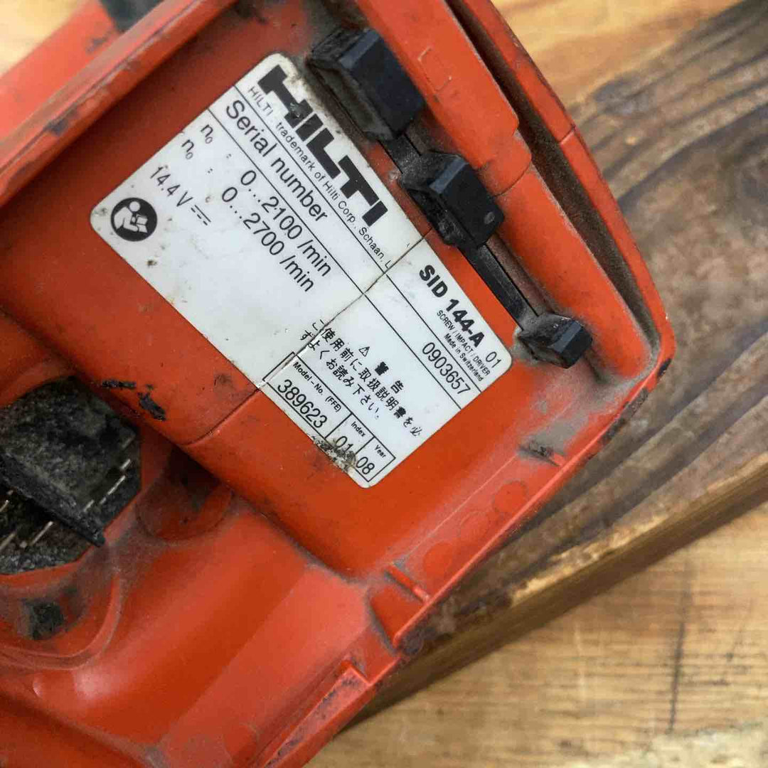 ◇ヒルティ(HILTI) コードレスインパクトドライバ SID144-A【柏店】
