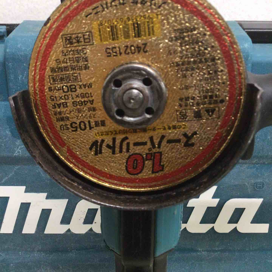 ★マキタ(makita) 100mmコードレスディスクグラインダ GA407DRG【町田店】
