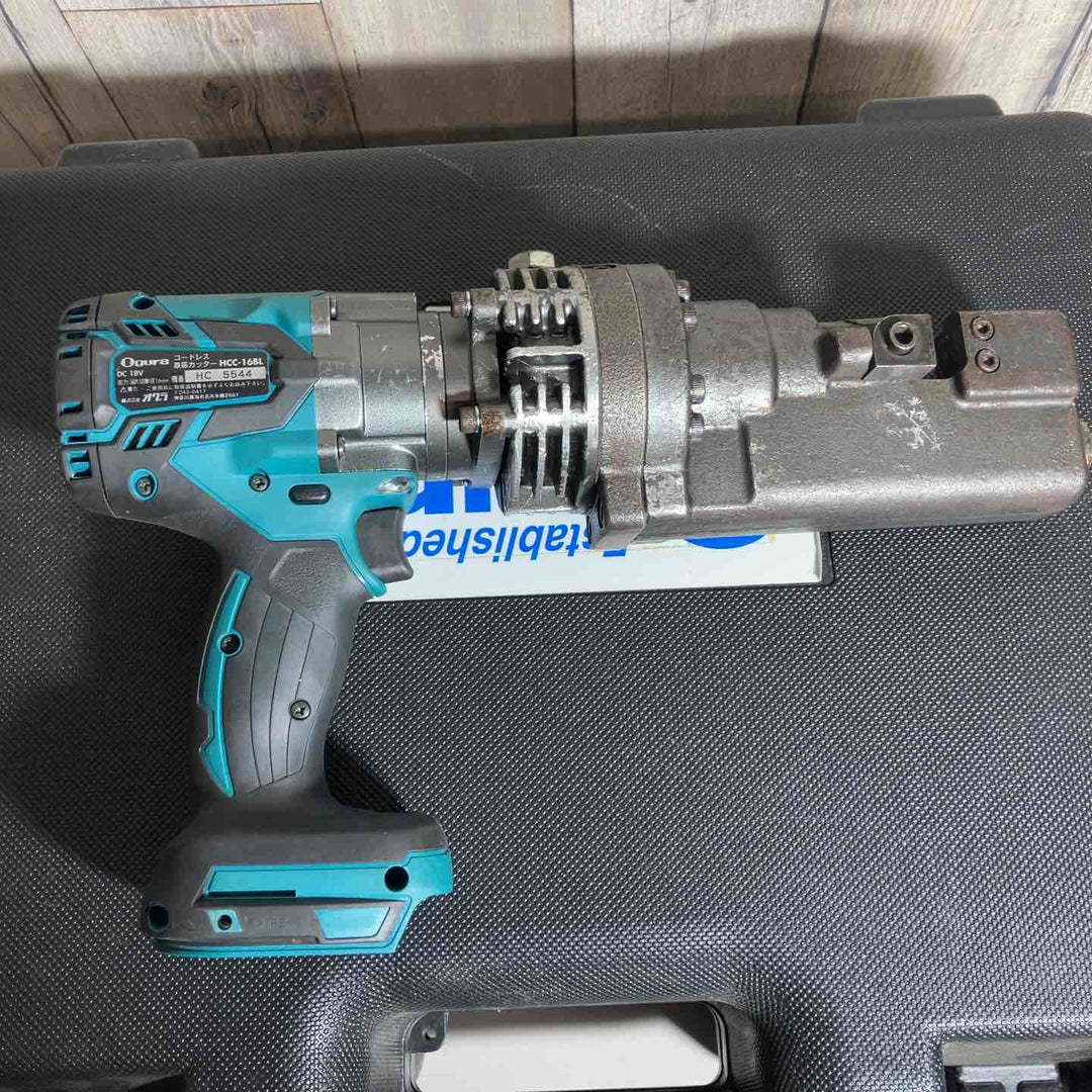 ★オグラ(Ogura) コードレス鉄筋カッター HCC-16BL【戸田店】