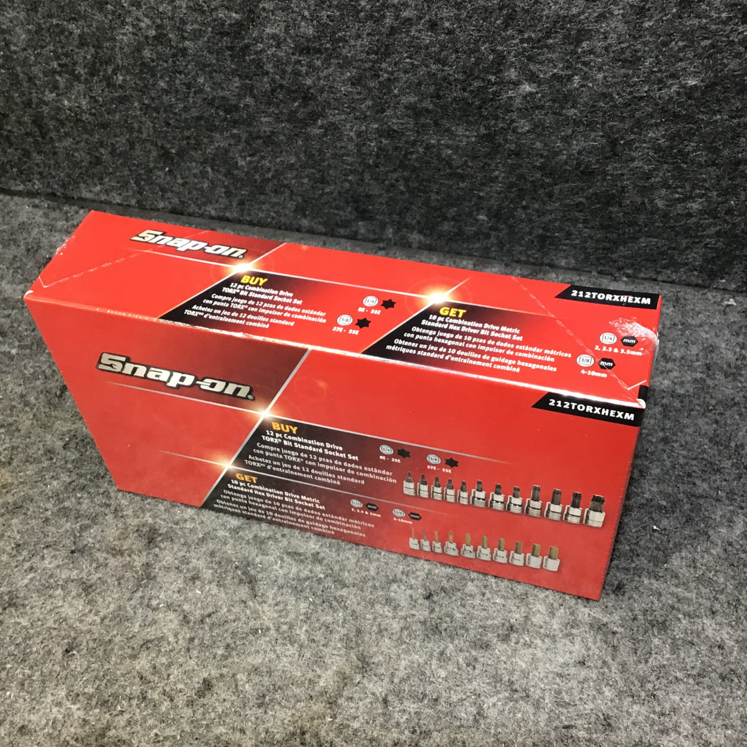 【未使用・未開封品】スナップオン(Snap-on) ヘックスソケットセット 212TORXHEXM【桶川店】