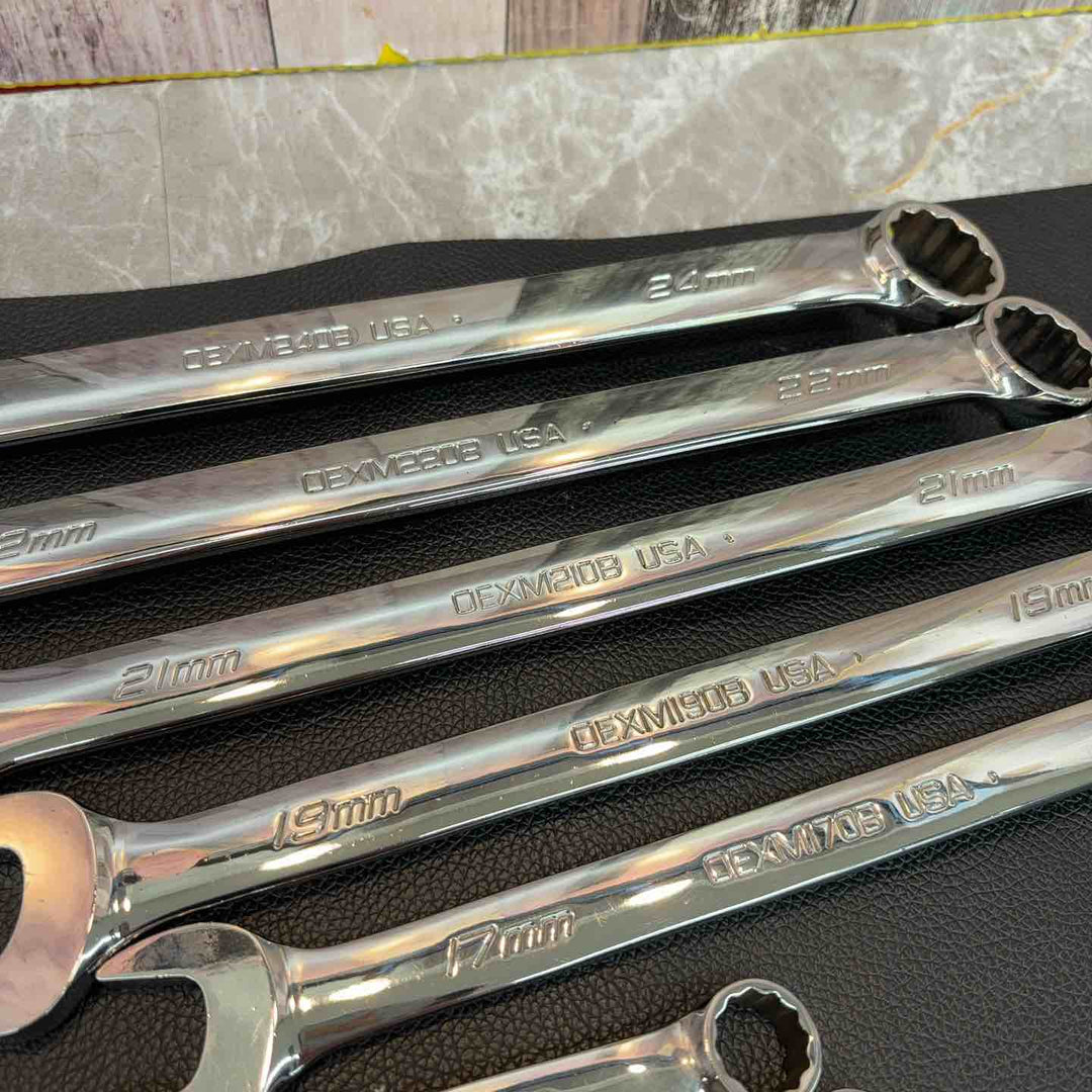 スナップオン コンビネーションレンチ OEXM 10本セット 8mm～24mm【八潮店】