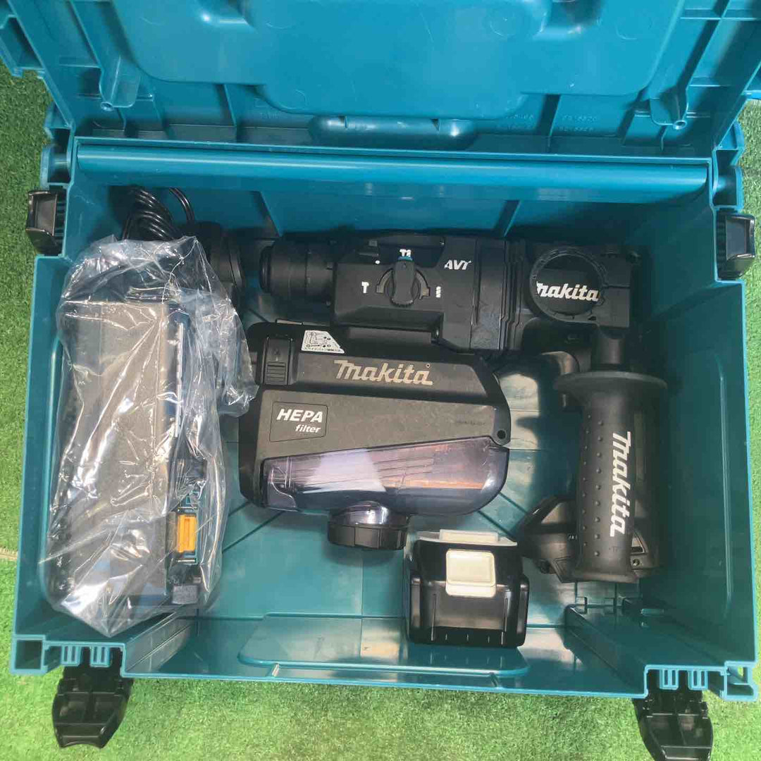 【中古品】★マキタ(makita) コードレスハンマドリル HR182DGXVB ◇バッテリー×1個セット (充電数 3回！)【岩槻店】