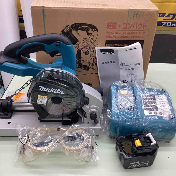 マキタ 充電式チップソー切断機 14.4V 125mm 本体付属バッテリー1個搭載モデル LC540DRF【越谷店】