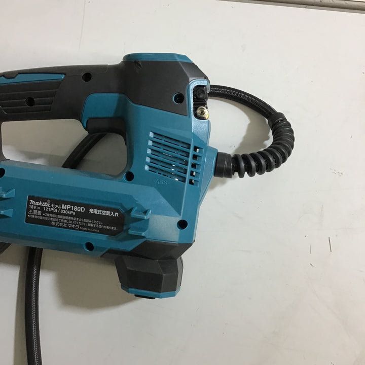 【中古品 美品】★マキタ makita 18V コードレス空気入れ MP180DZ 【戸田店】